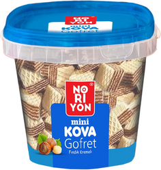 Noriyon Çıtırgı Gofret Mini Kova Fındıklı 300gr